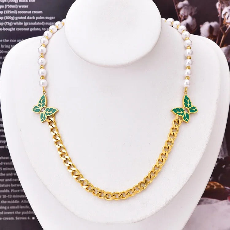 10312 gold plated necklace