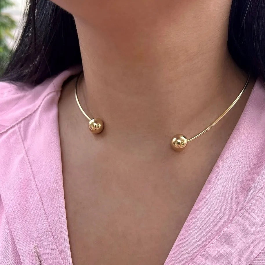150011 Gold Plated Choker
