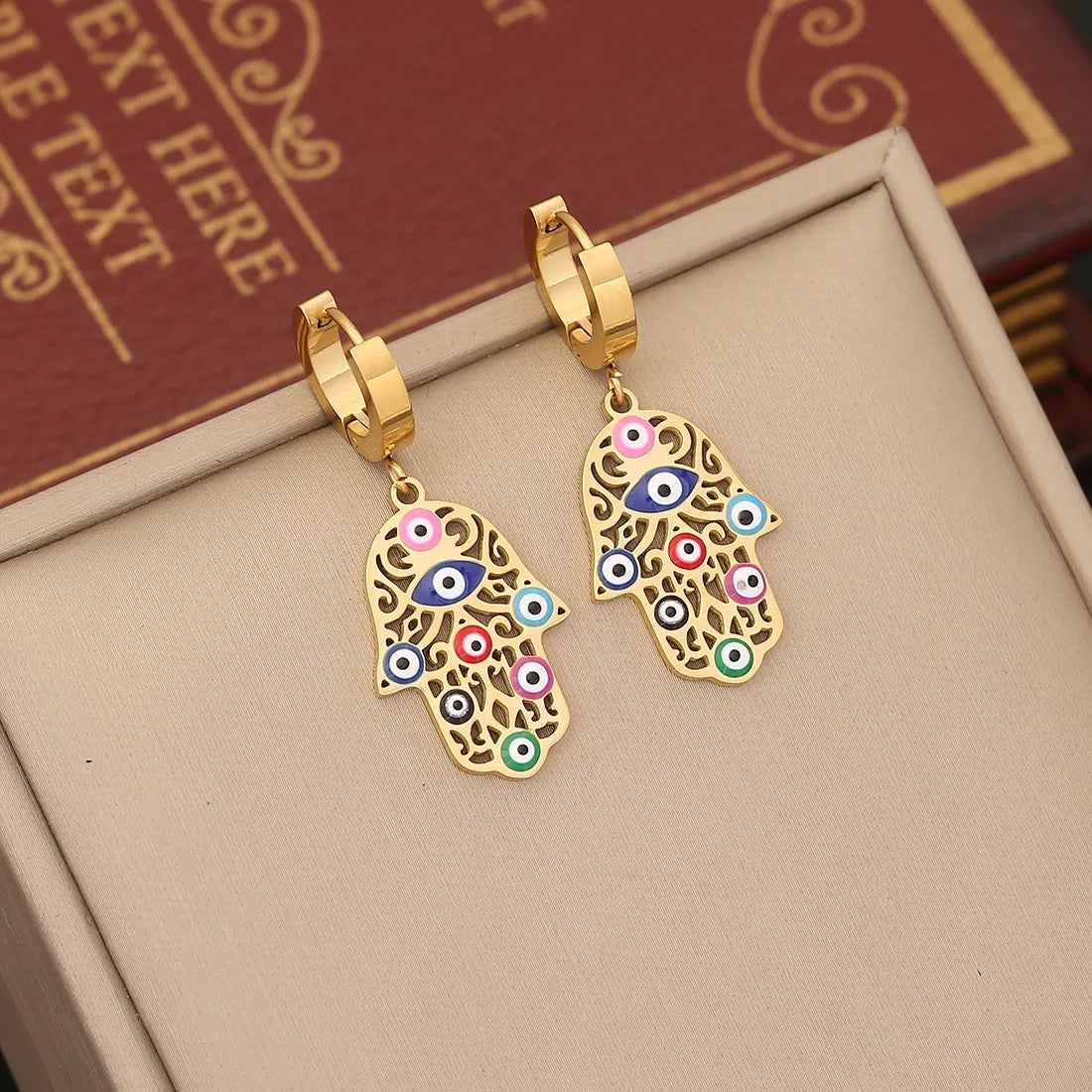 40180 gold plated Earrings