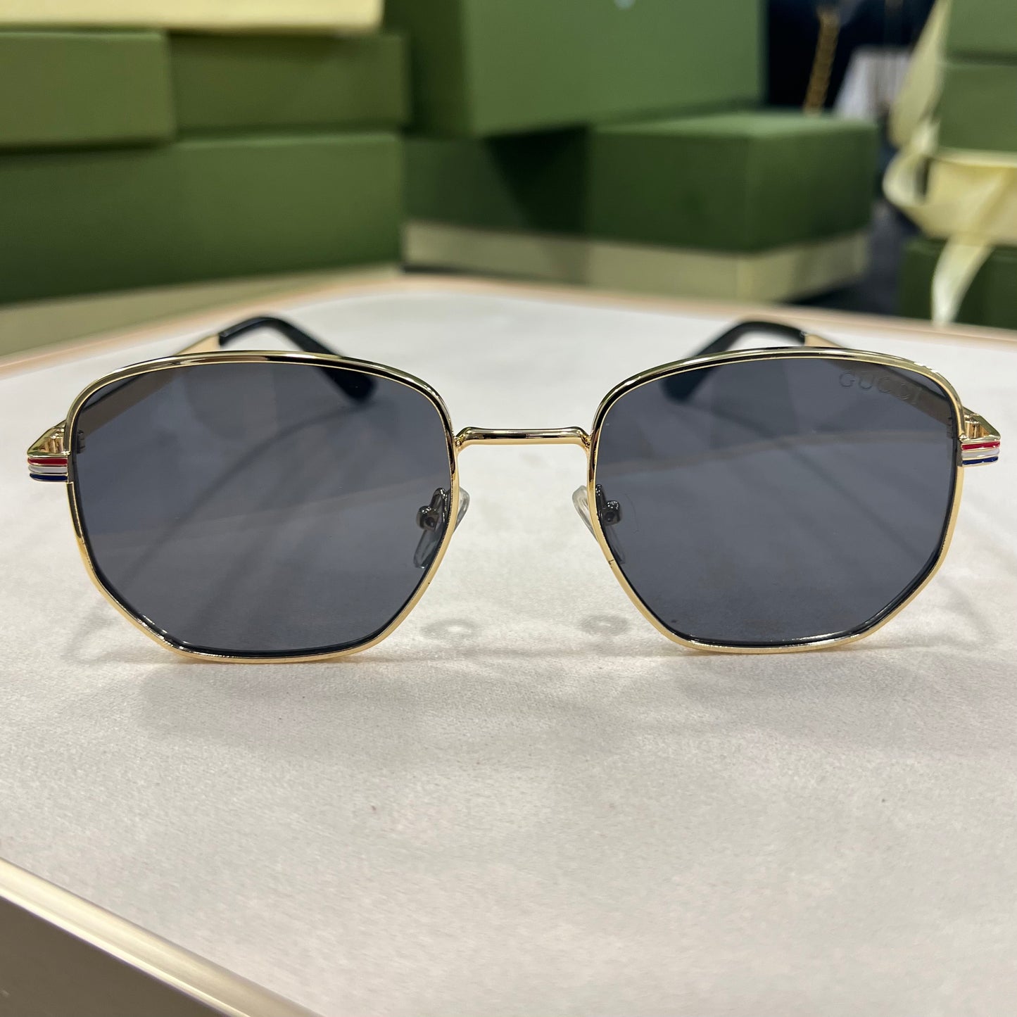 0007 Classic Metal Frame Sunglasses
