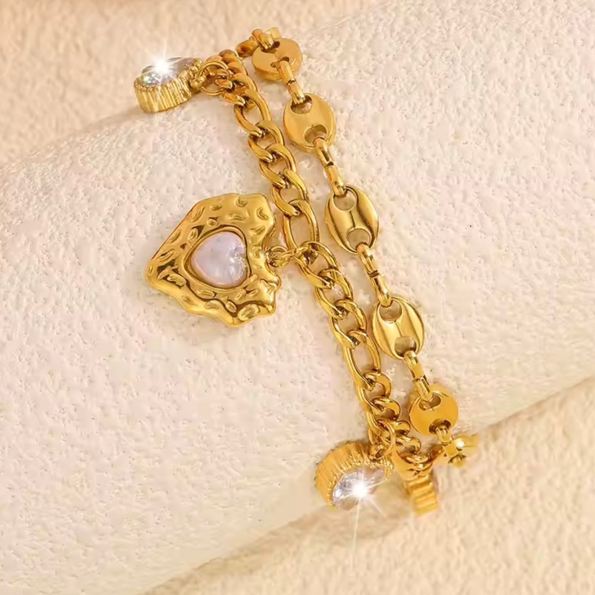 30524 Gold Plated Bracelet