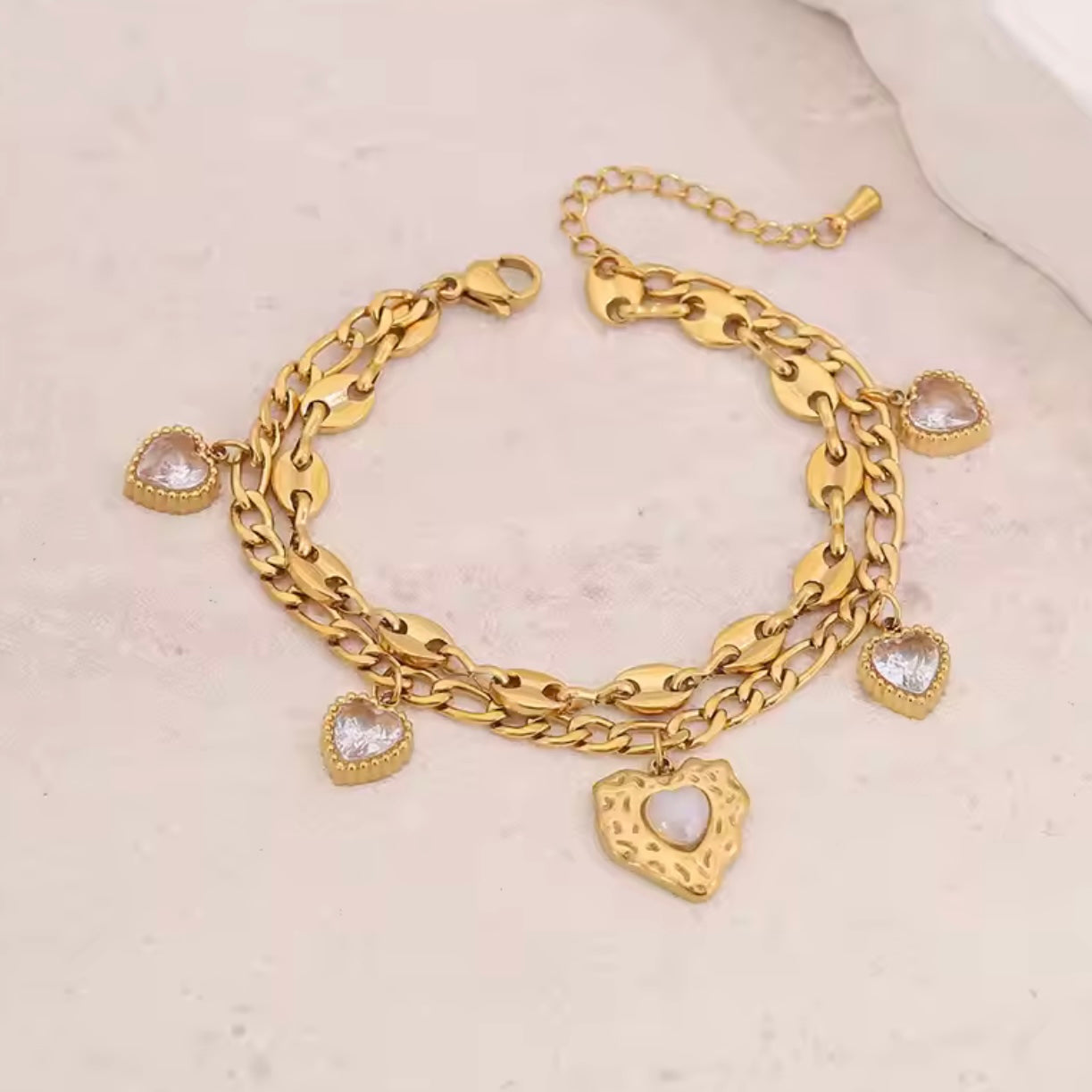 30524 Gold Plated Bracelet