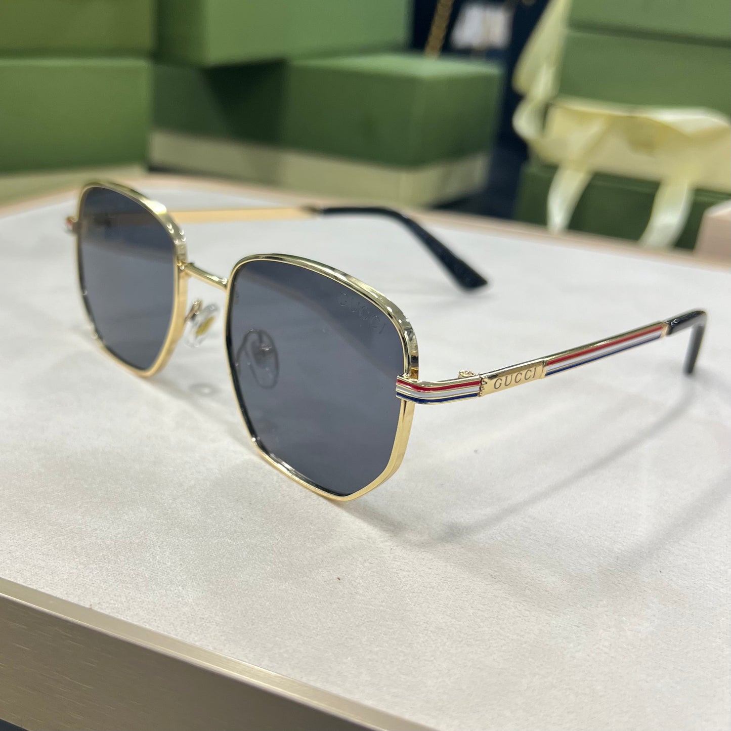 0007 Classic Metal Frame Sunglasses