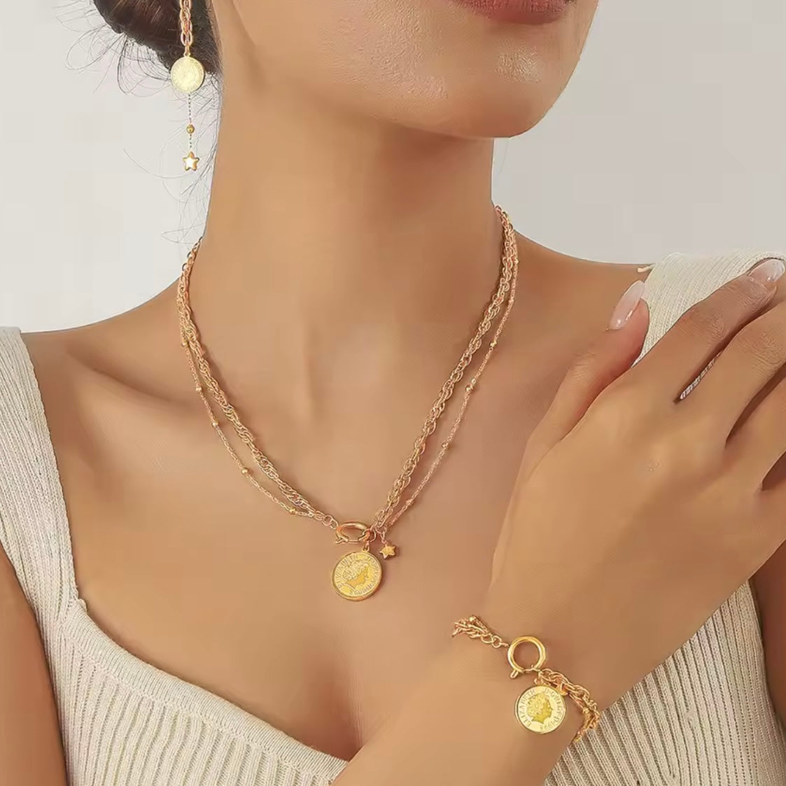 30536 Gold Plated Bracelet