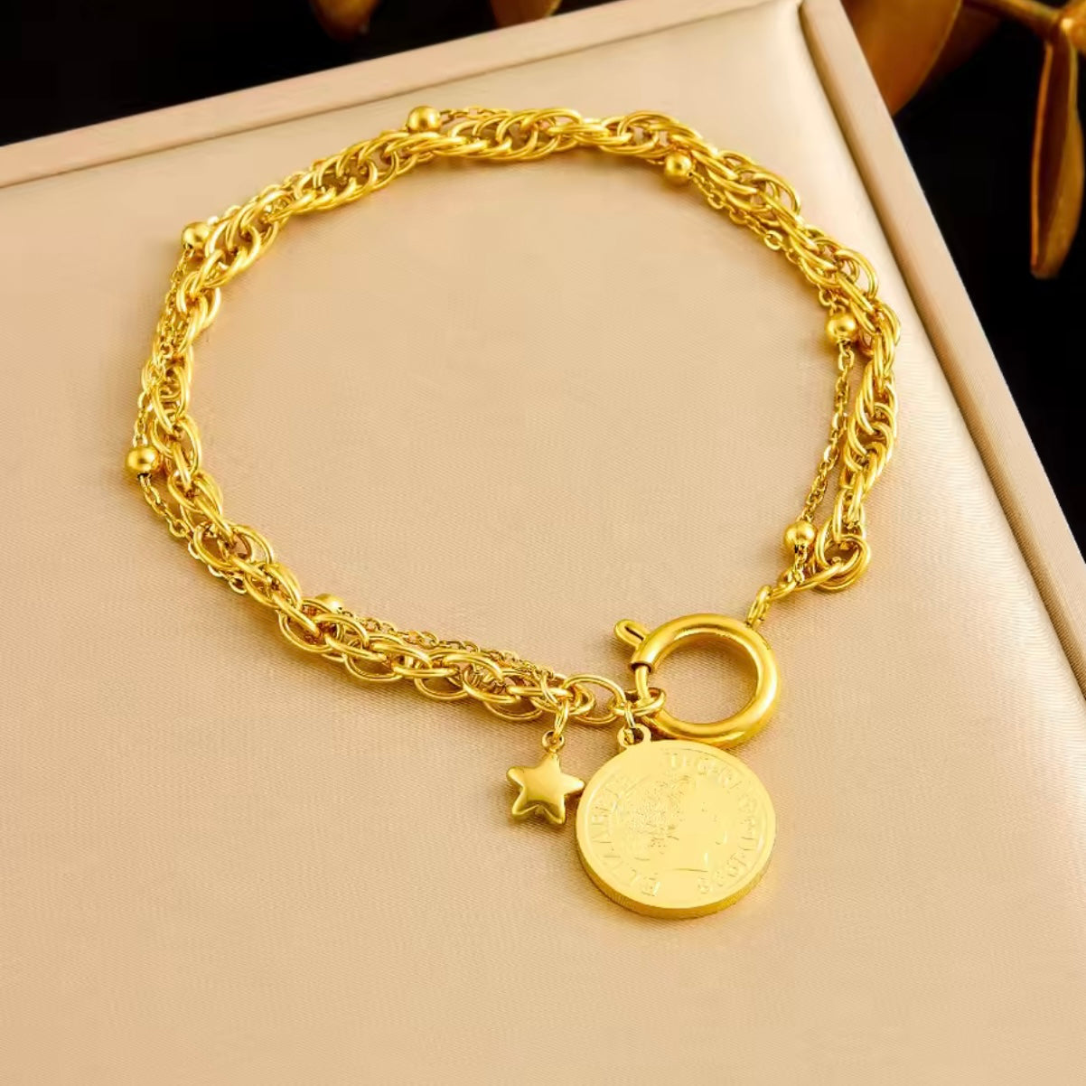 30536 Gold Plated Bracelet