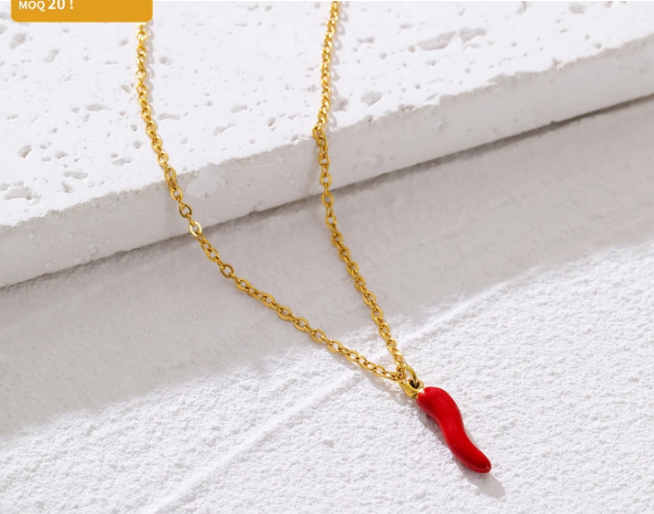 #10028 Copper Gold Plated Necklace