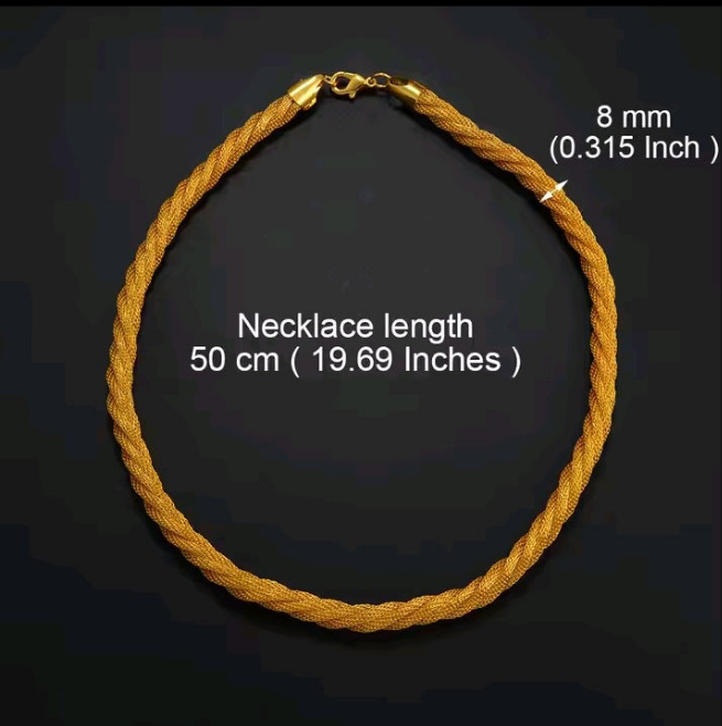 10706 Gold Plated Necklace