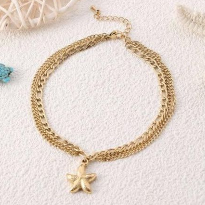 70190 Gold Plated Anklet