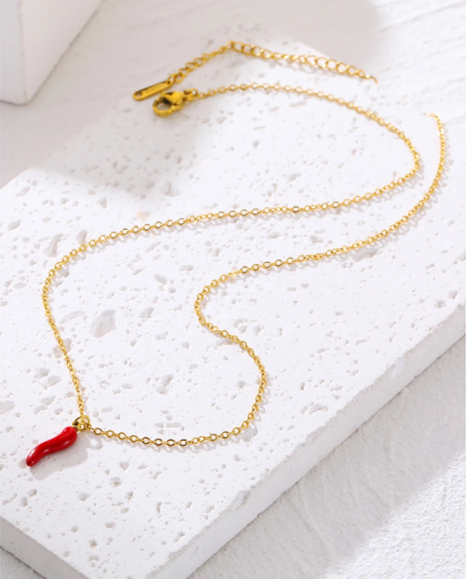 #10028 Copper Gold Plated Necklace