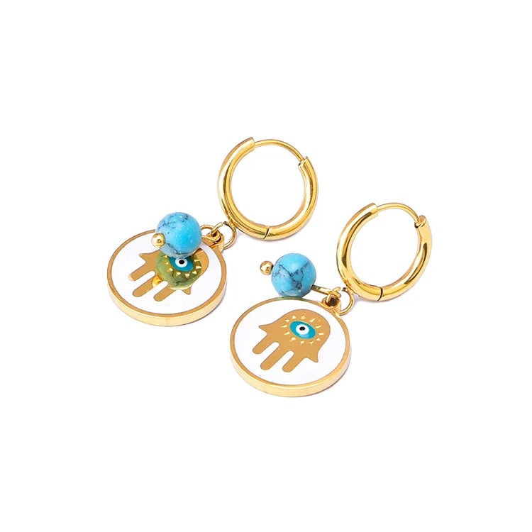 40193 Gold Plated Earrings