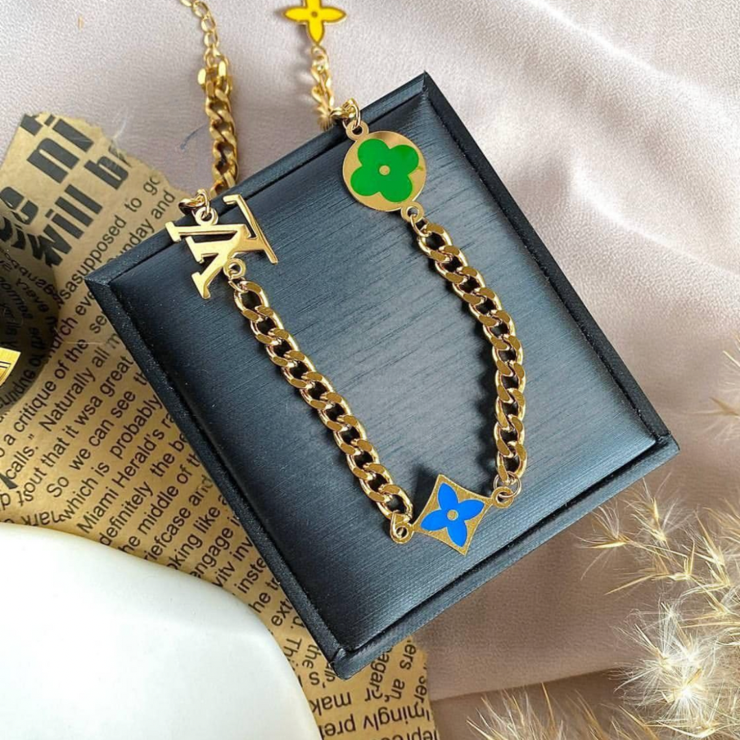 10338 gold plated necklace