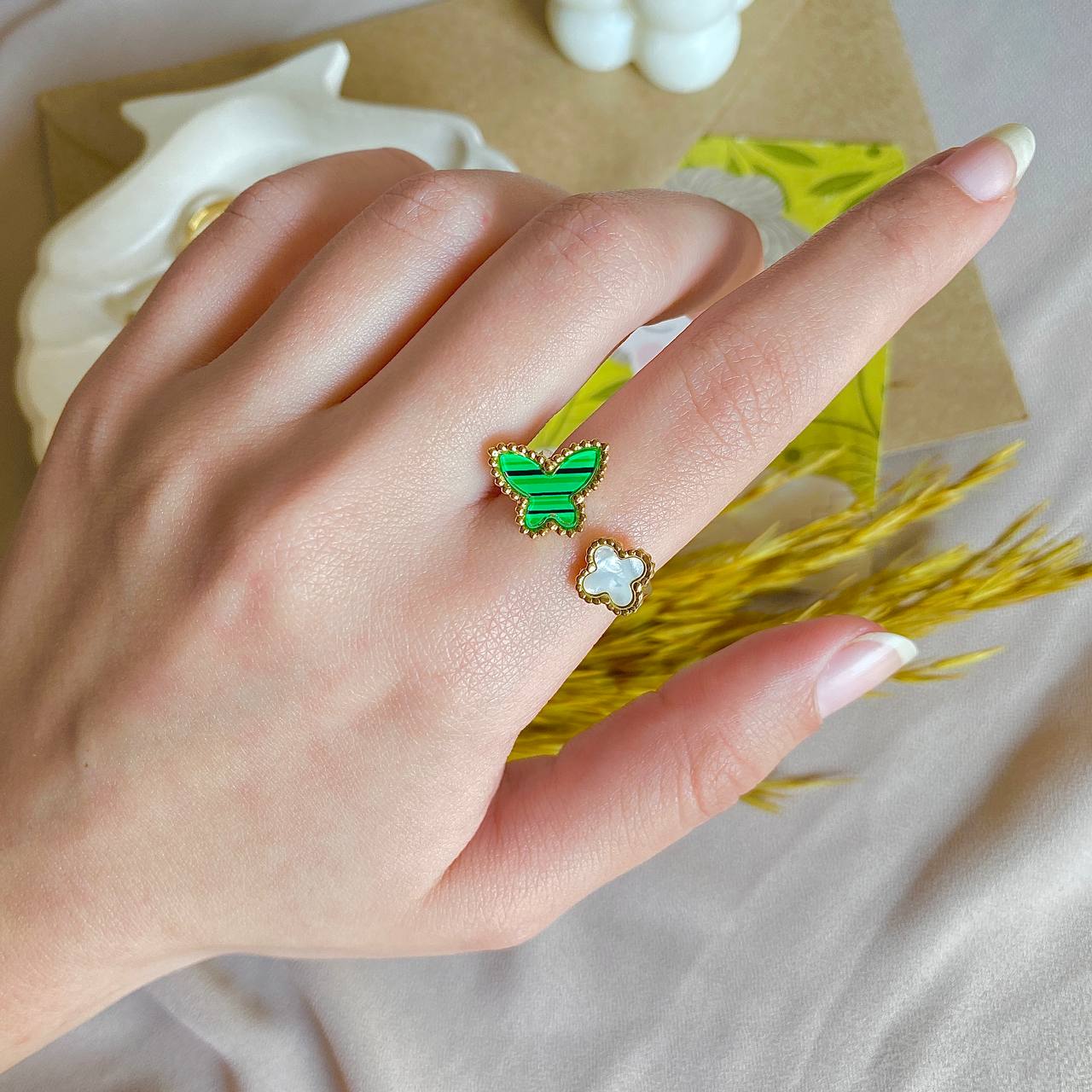 50166 Gold Plated Ring