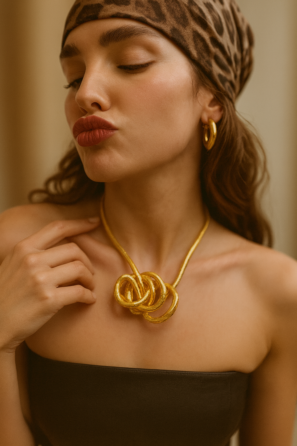 #10065 Copper Gold Plated multipurpose jewelry