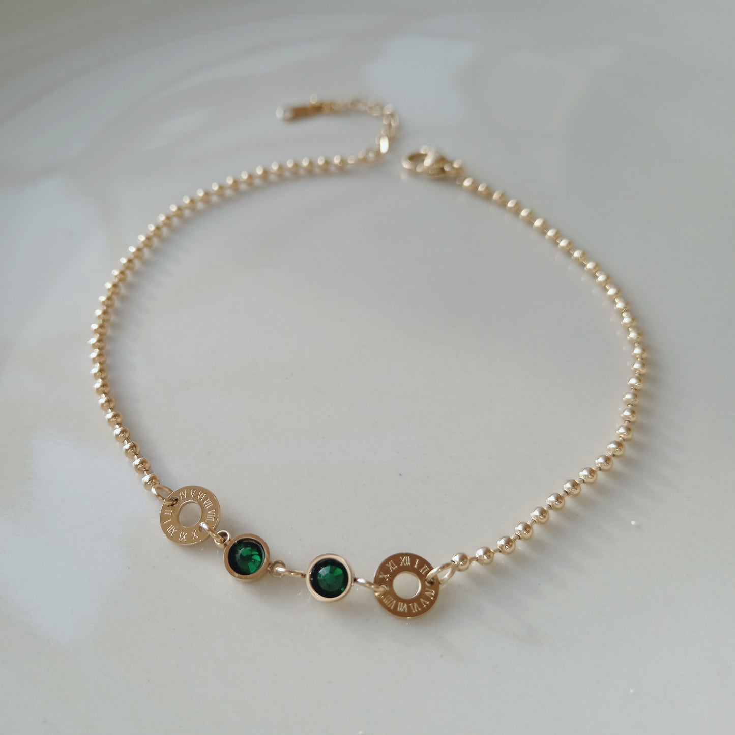 70067 Gold Plated Anklet