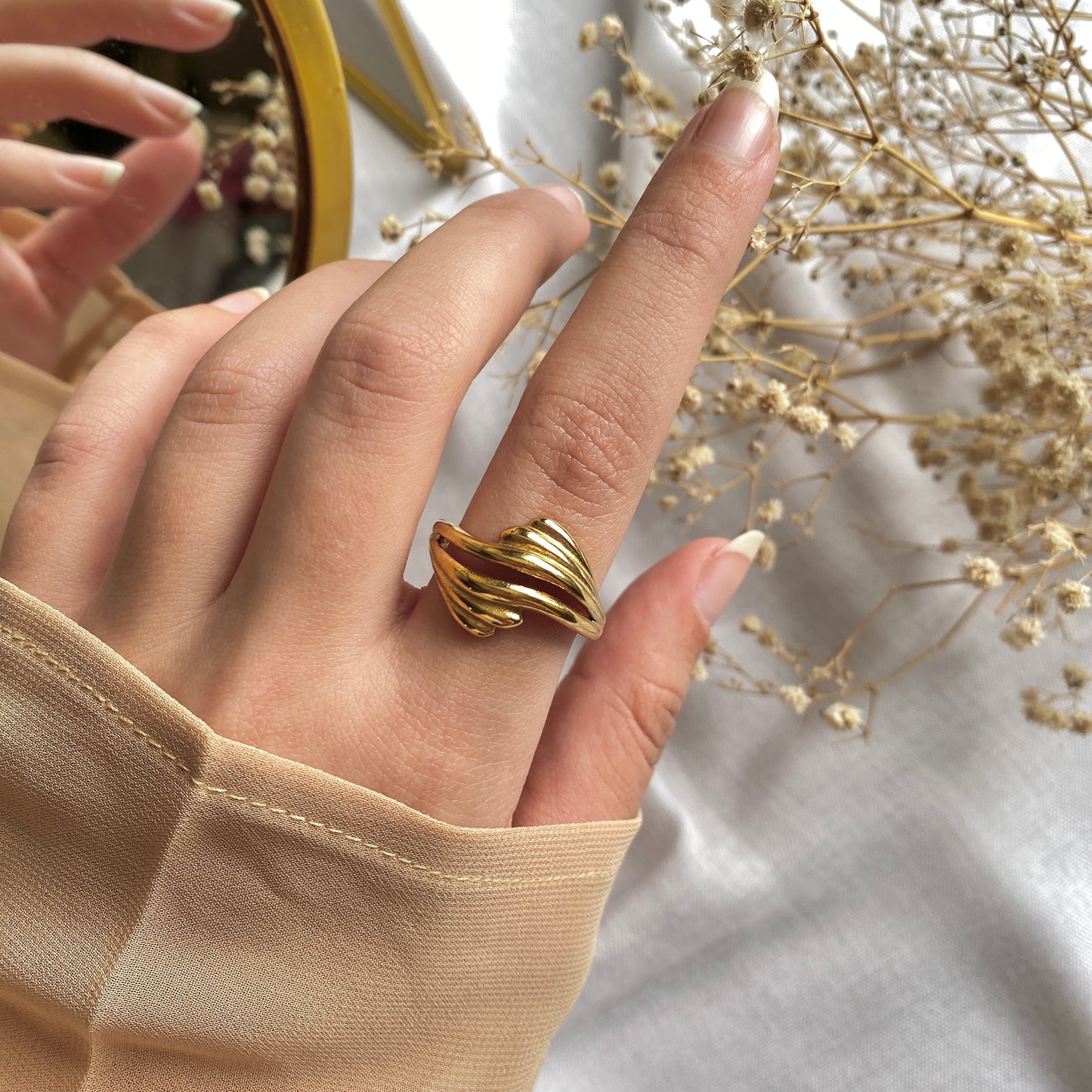50309 Gold Plated Ring