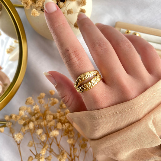 50351 Gold Plated Ring