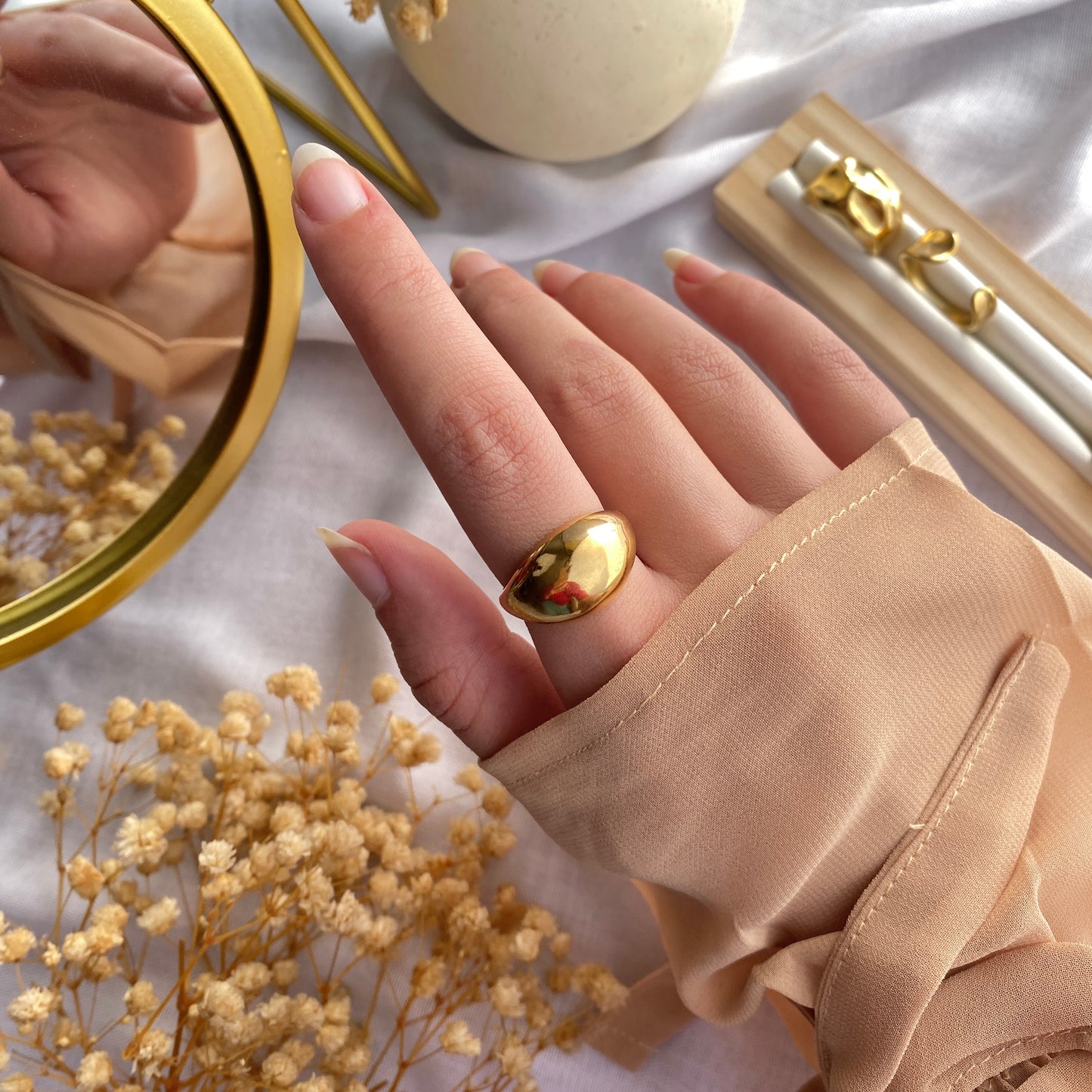 50283 Gold Plated Ring