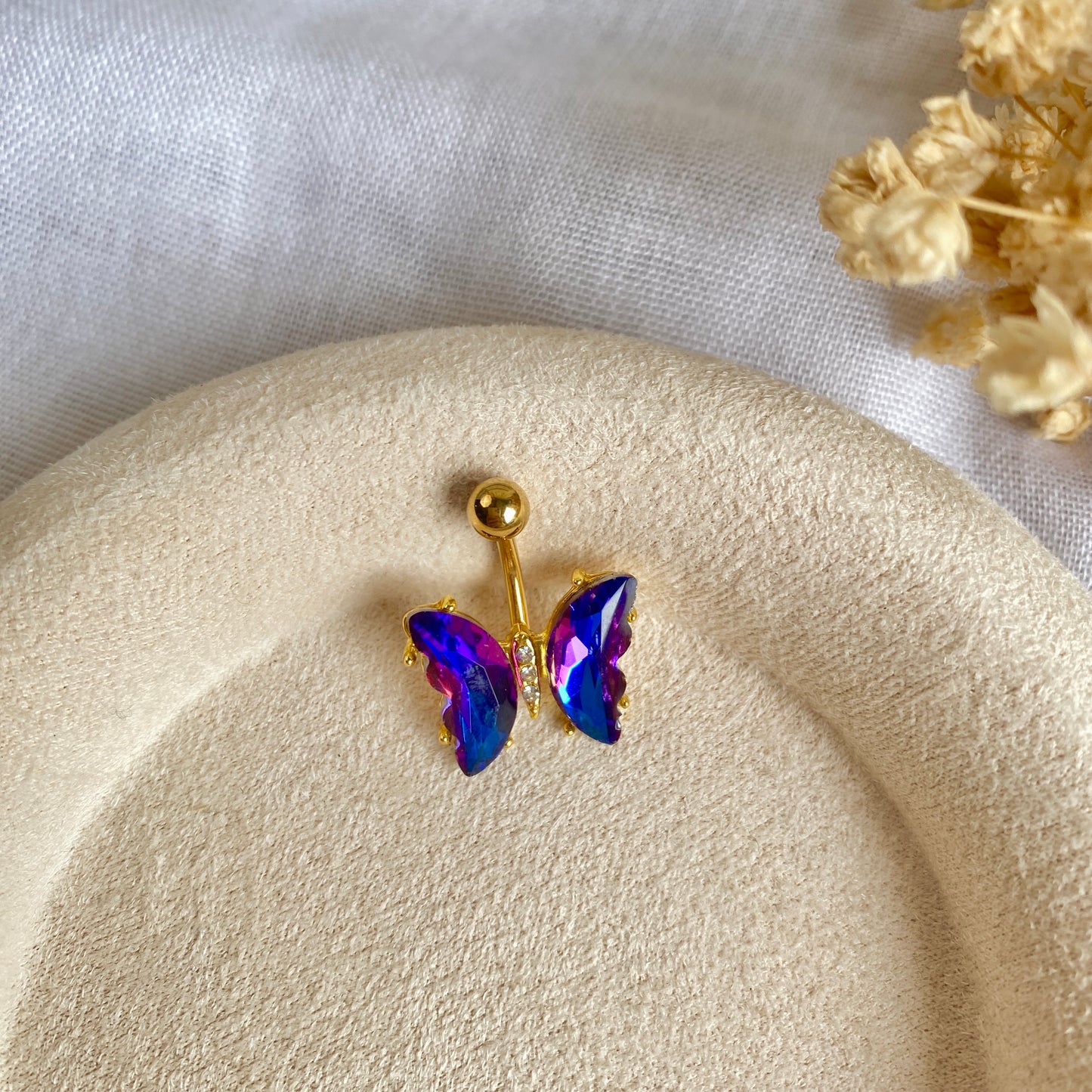 #00014 Copper Gold Plated Piercing