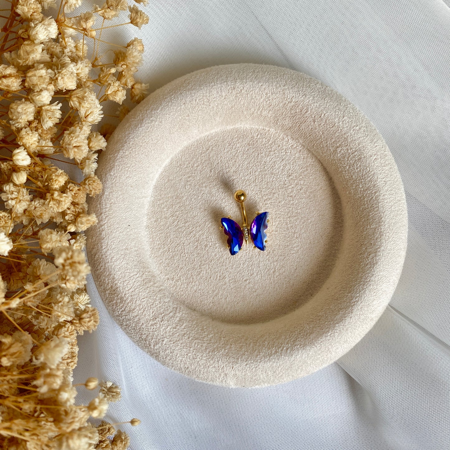 #00014 Copper Gold Plated Piercing