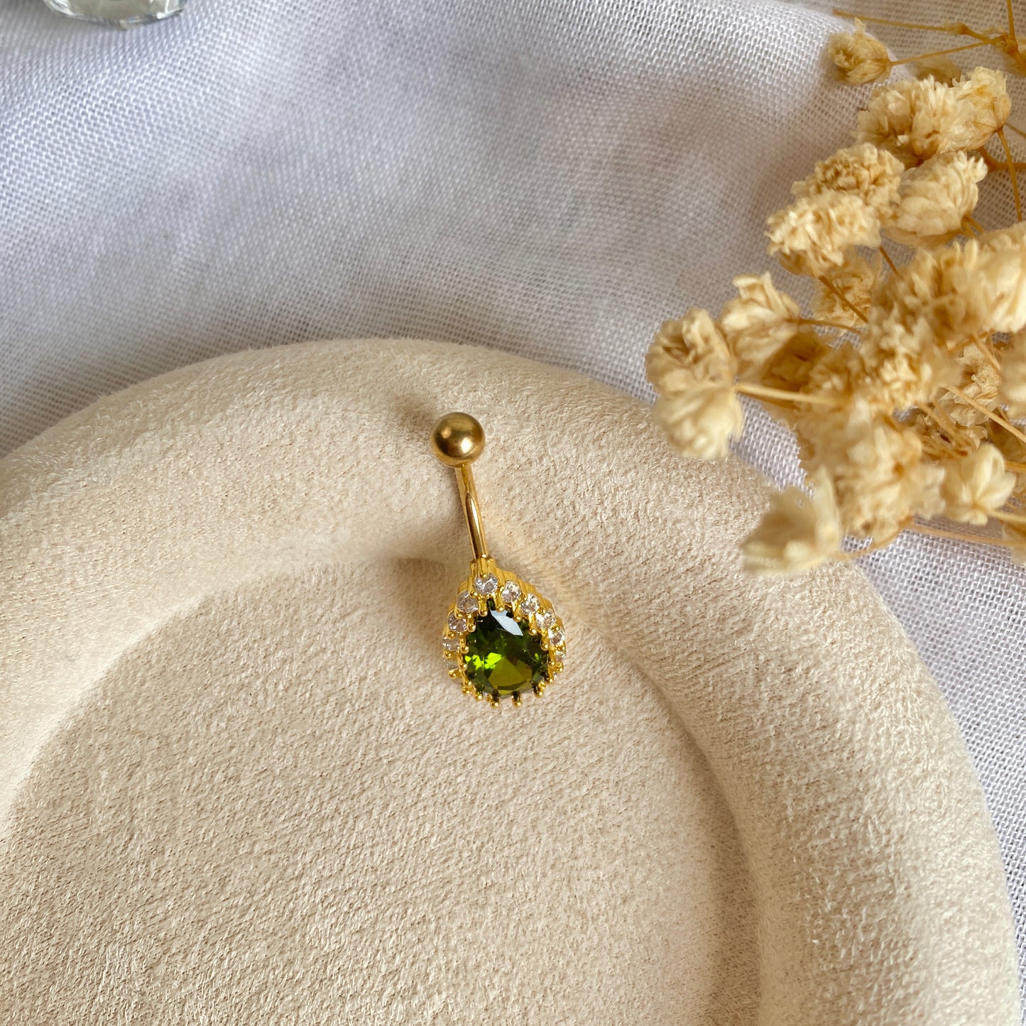 #00019 Copper Gold Plated Piercing