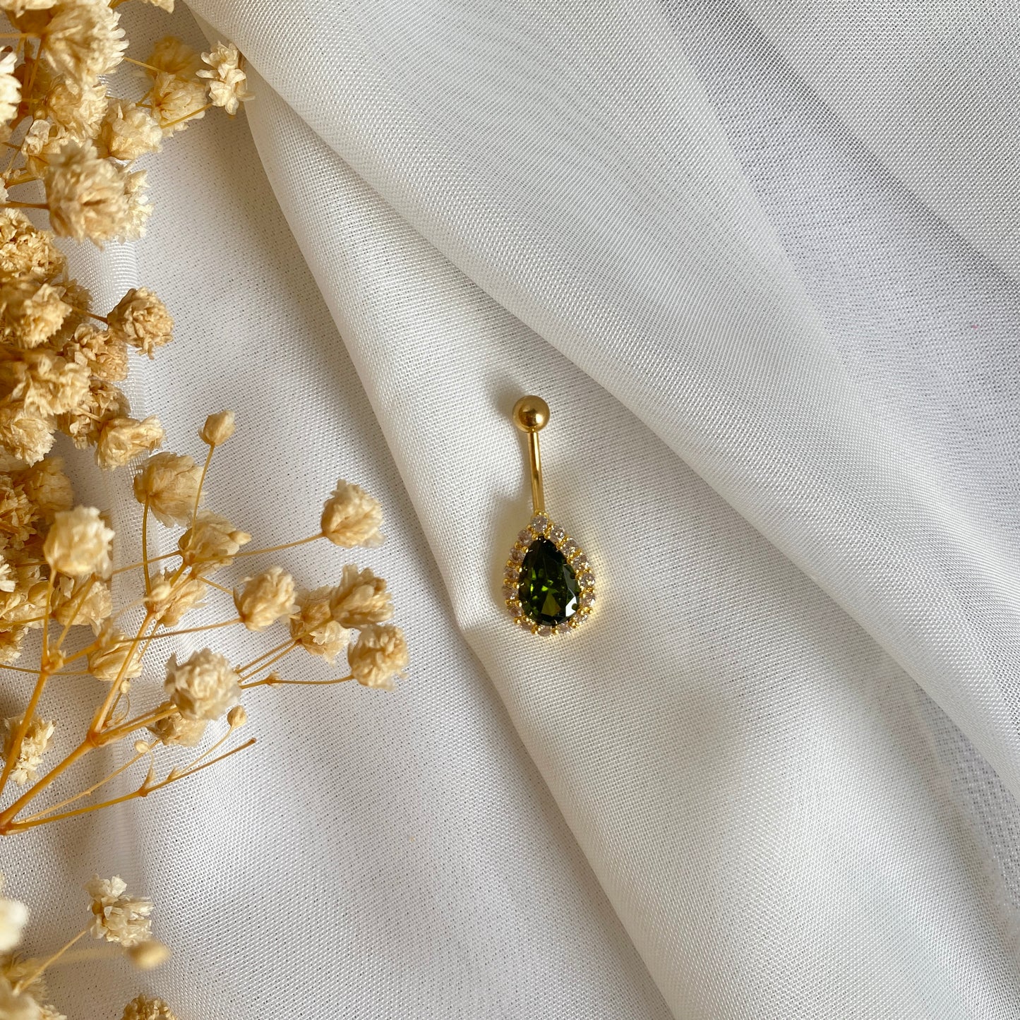 #00019 Copper Gold Plated Piercing