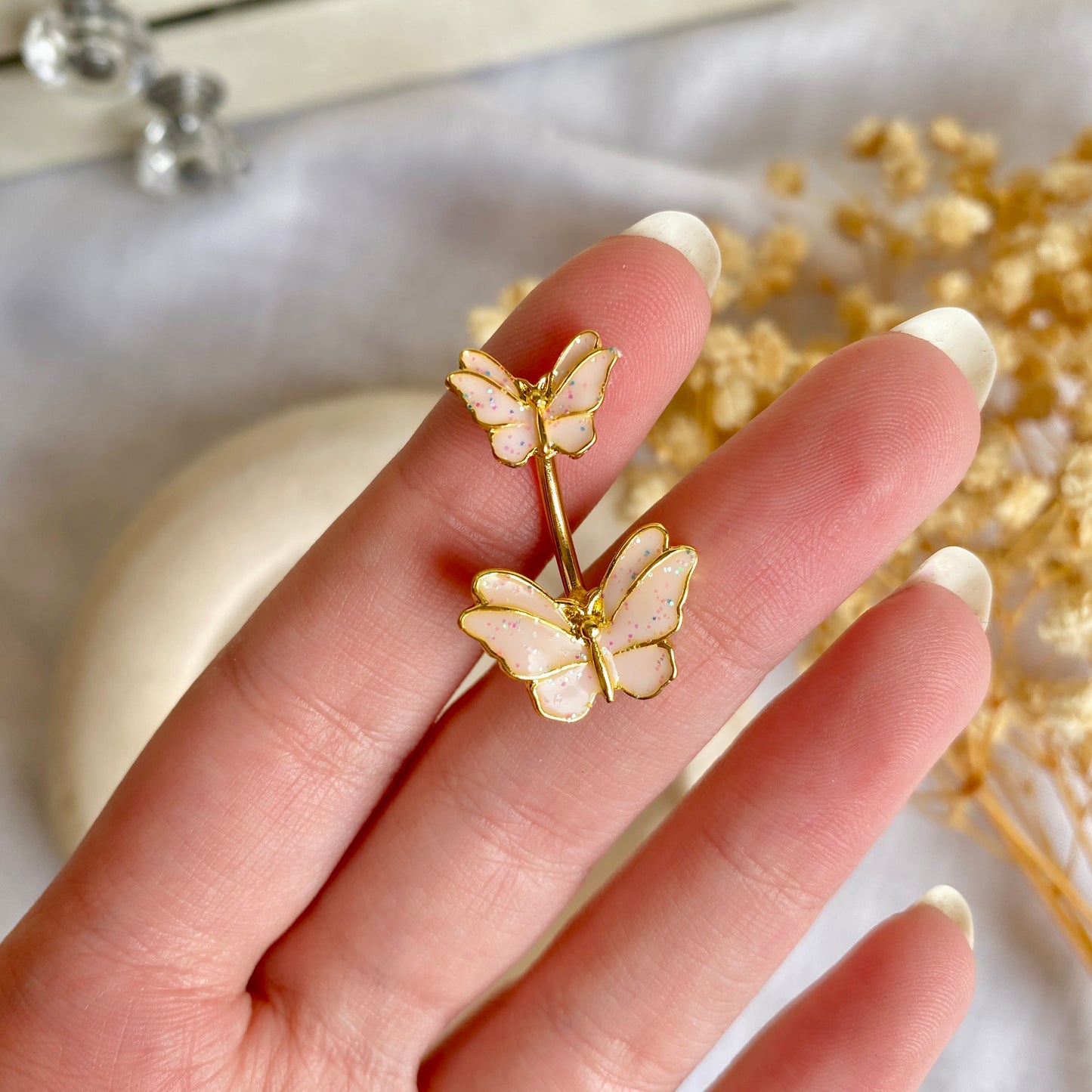 #00020 Copper Gold Plated Piercing