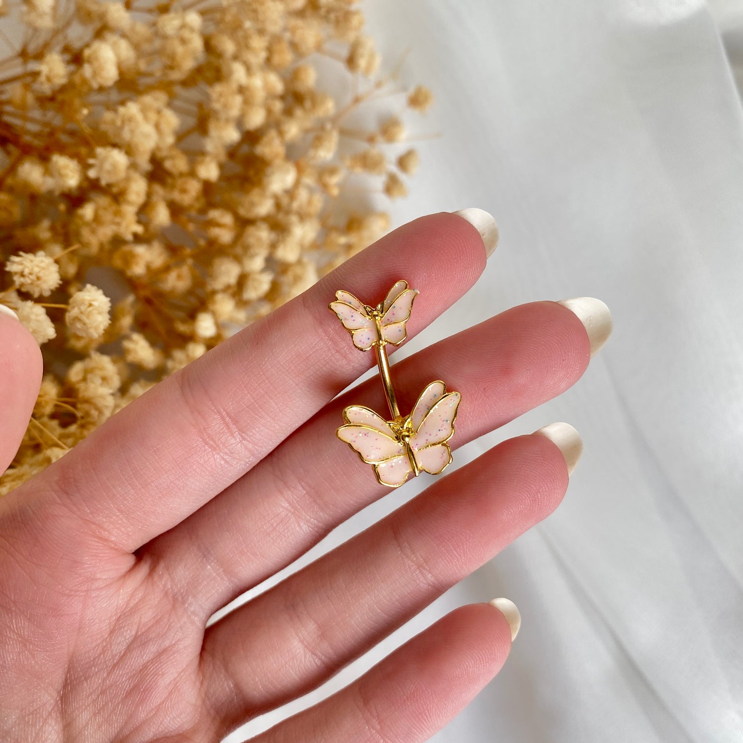 #00020 Copper Gold Plated Piercing