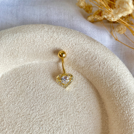 #00022 Copper Gold Plated Piercing