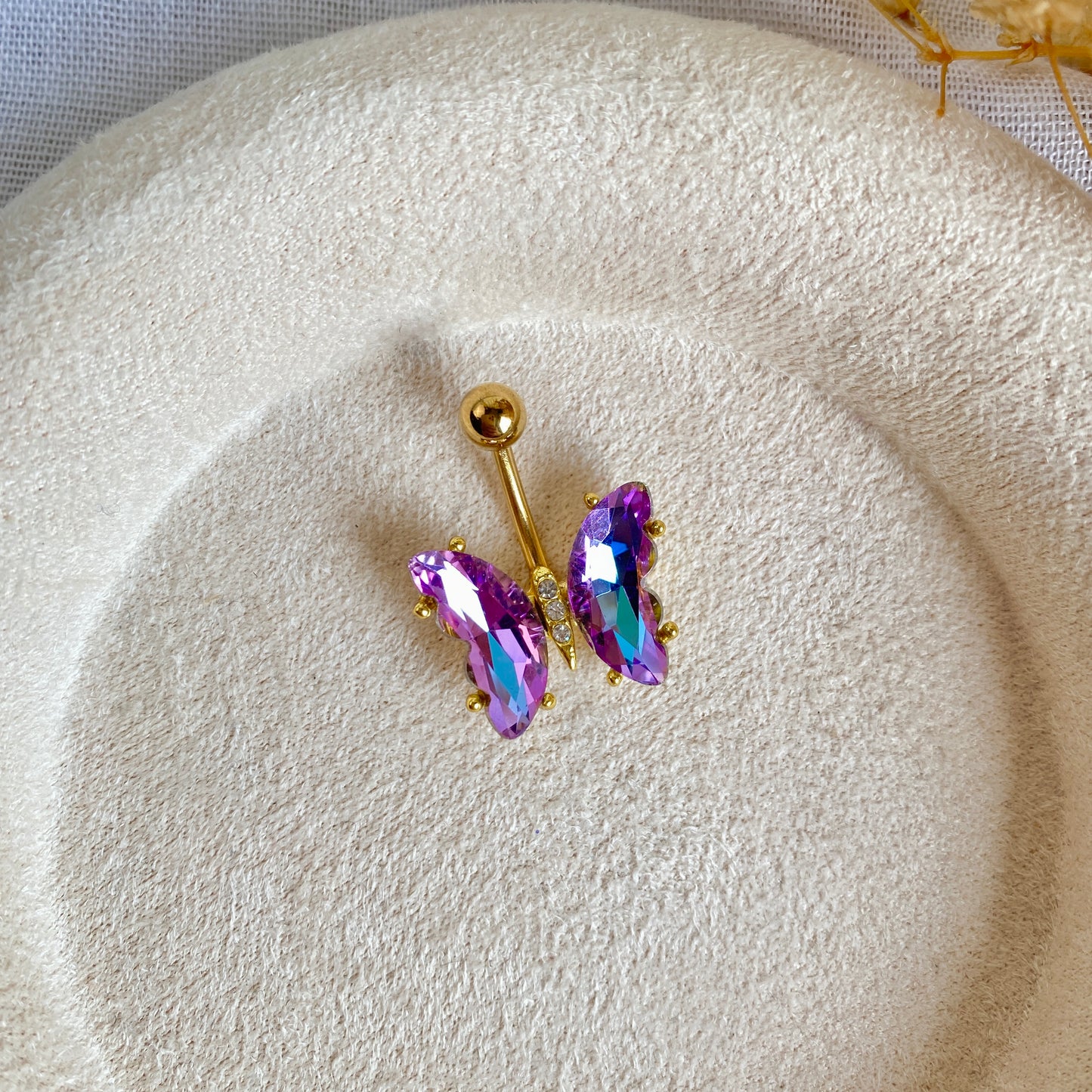 #00023 Copper Gold Plated Piercing