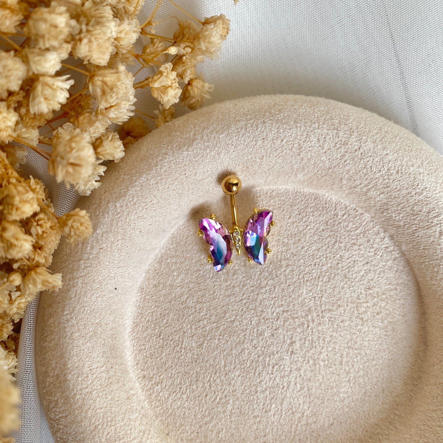 #00023 Copper Gold Plated Piercing