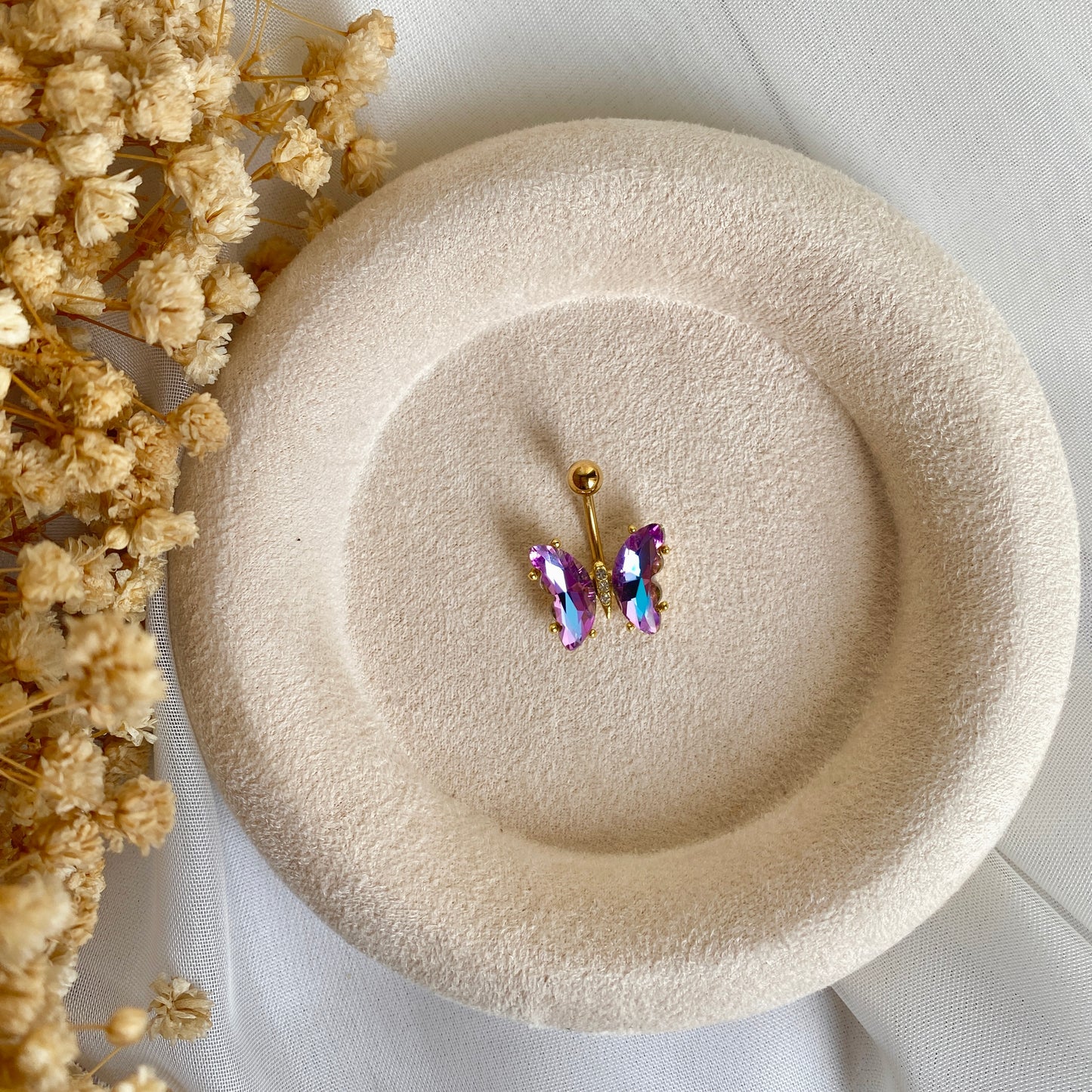 #00023 Copper Gold Plated Piercing