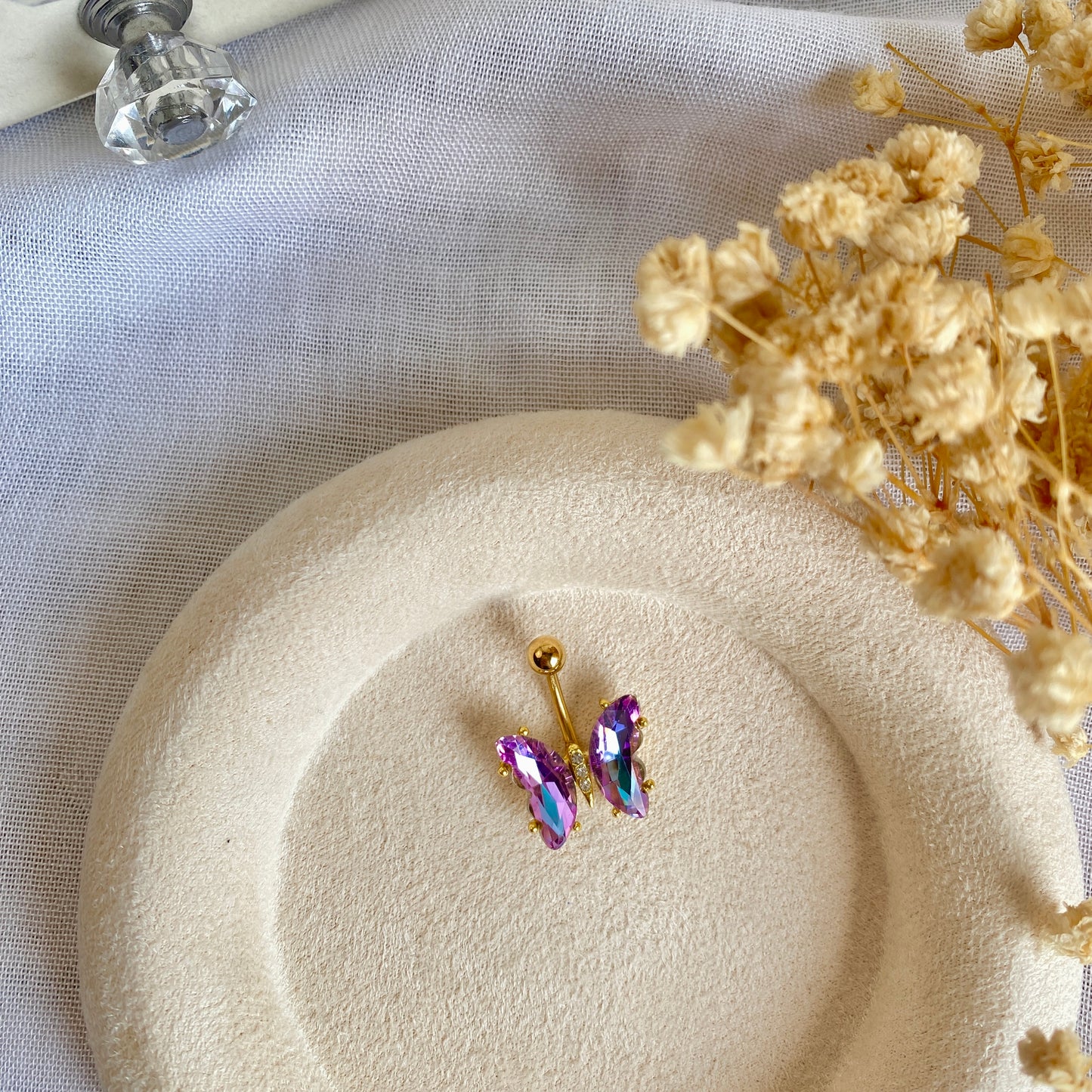 #00023 Copper Gold Plated Piercing