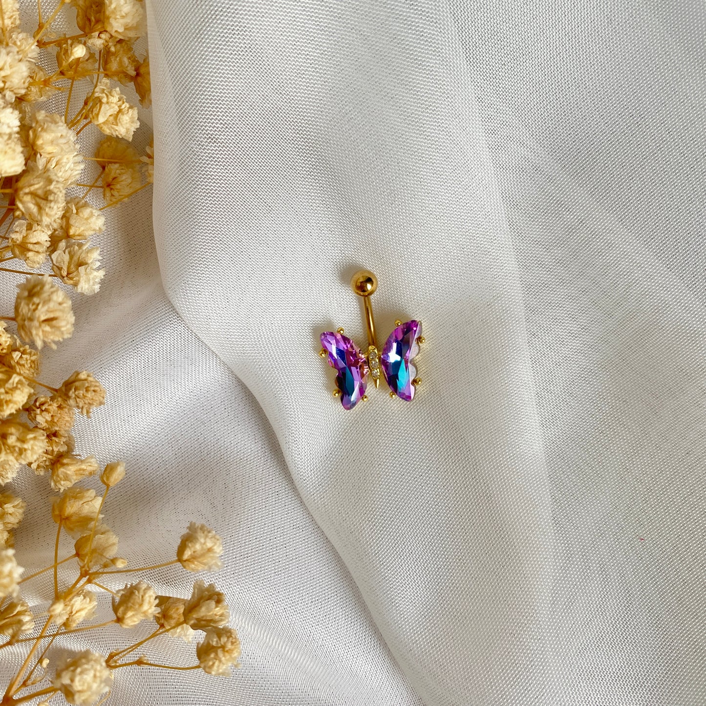 #00023 Copper Gold Plated Piercing