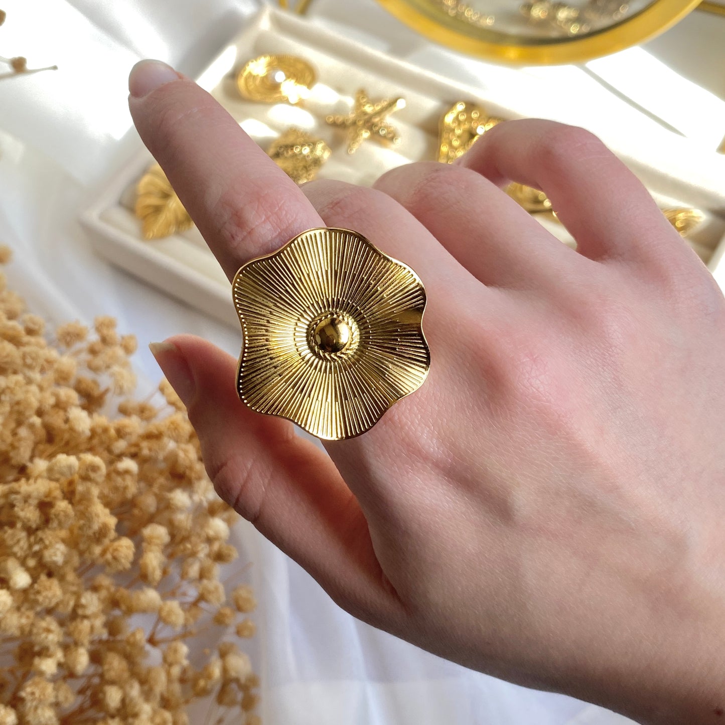 50379 Gold Plated Ring