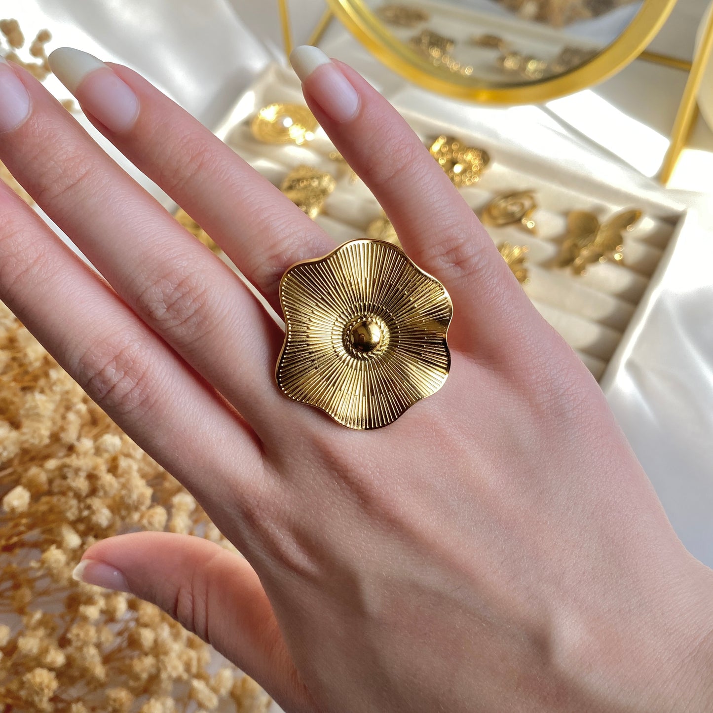 50379 Gold Plated Ring