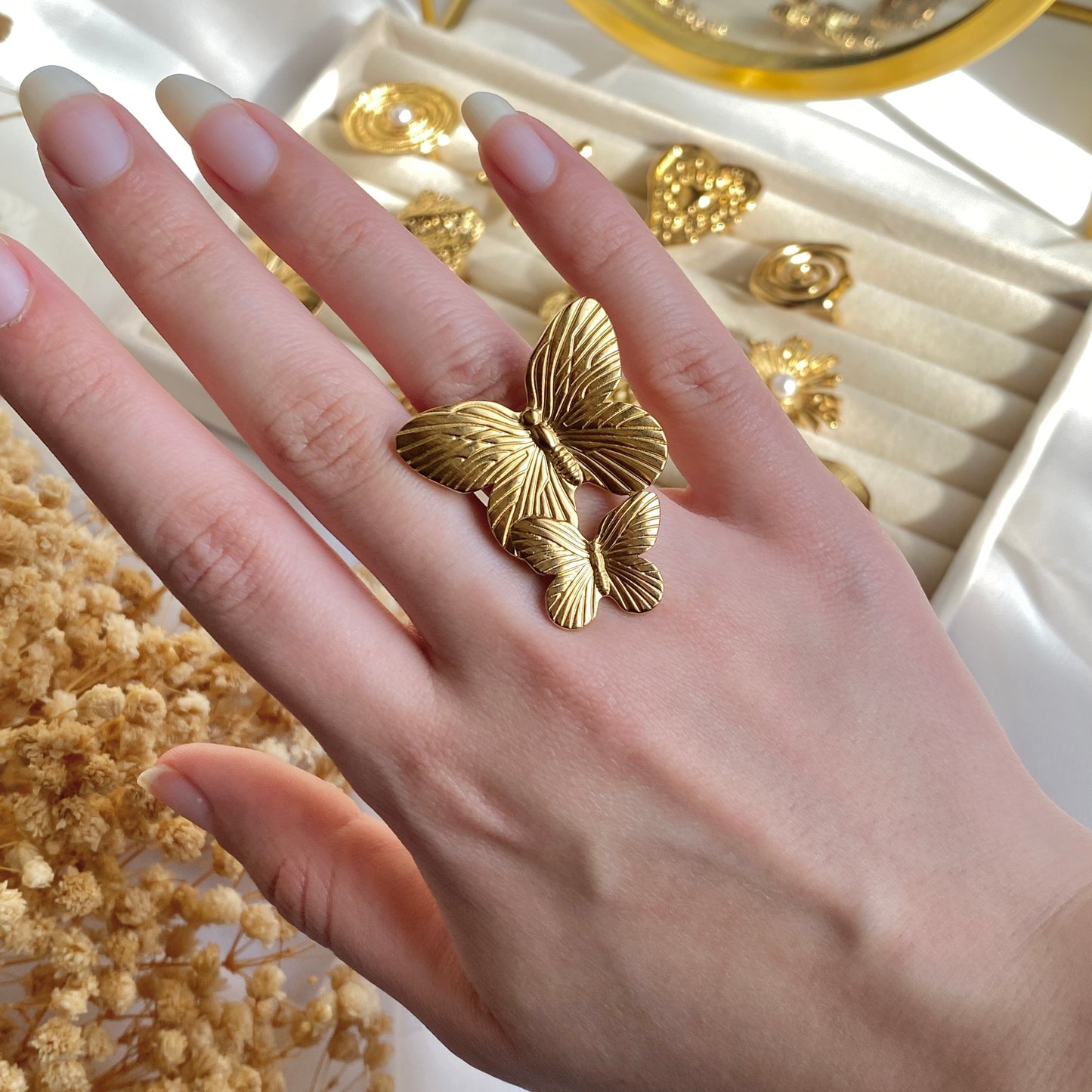 50378 Gold Plated Ring