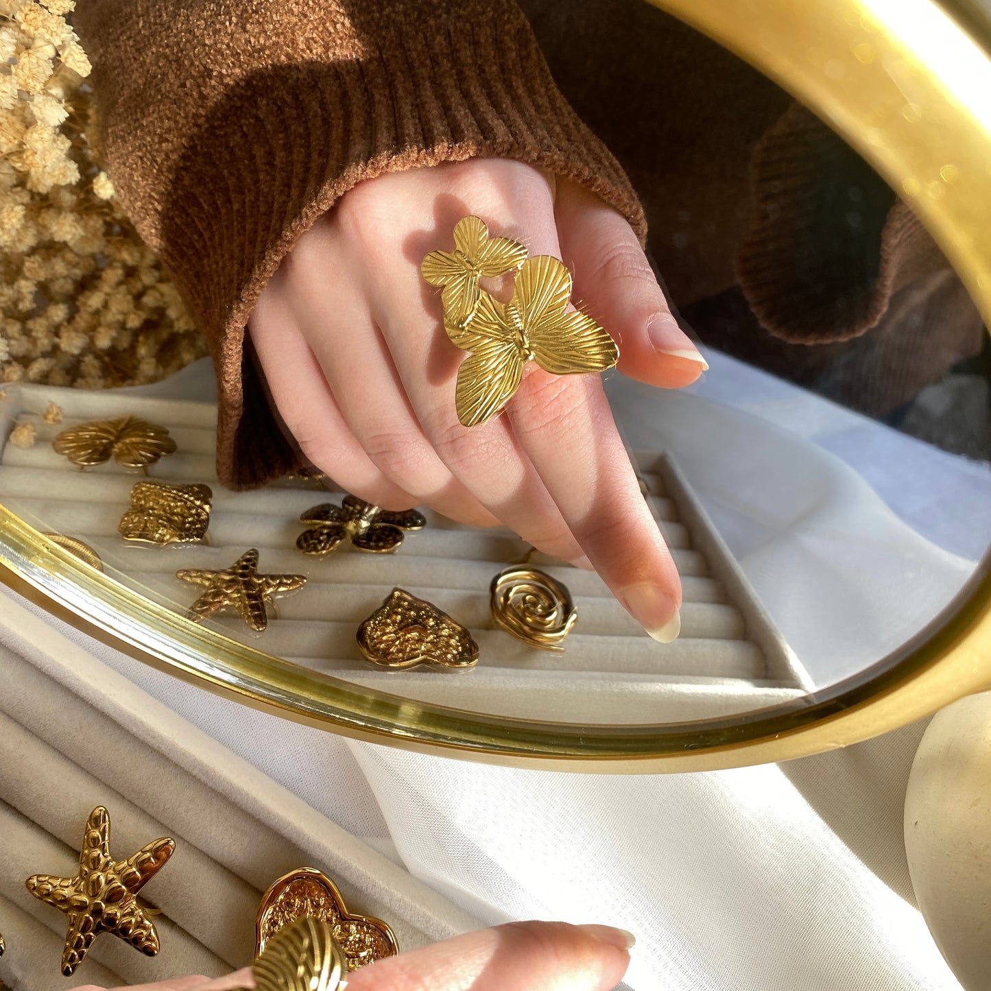 50378 Gold Plated Ring