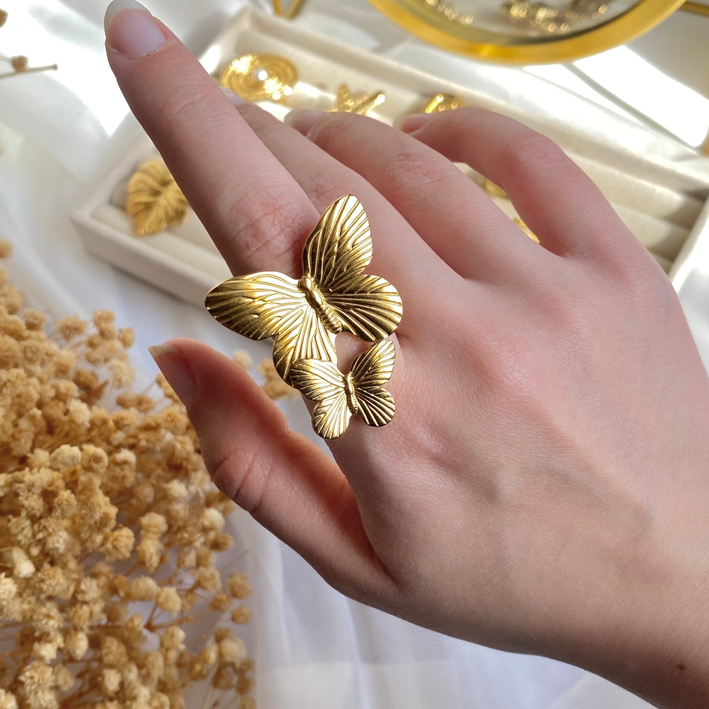 50378 Gold Plated Ring
