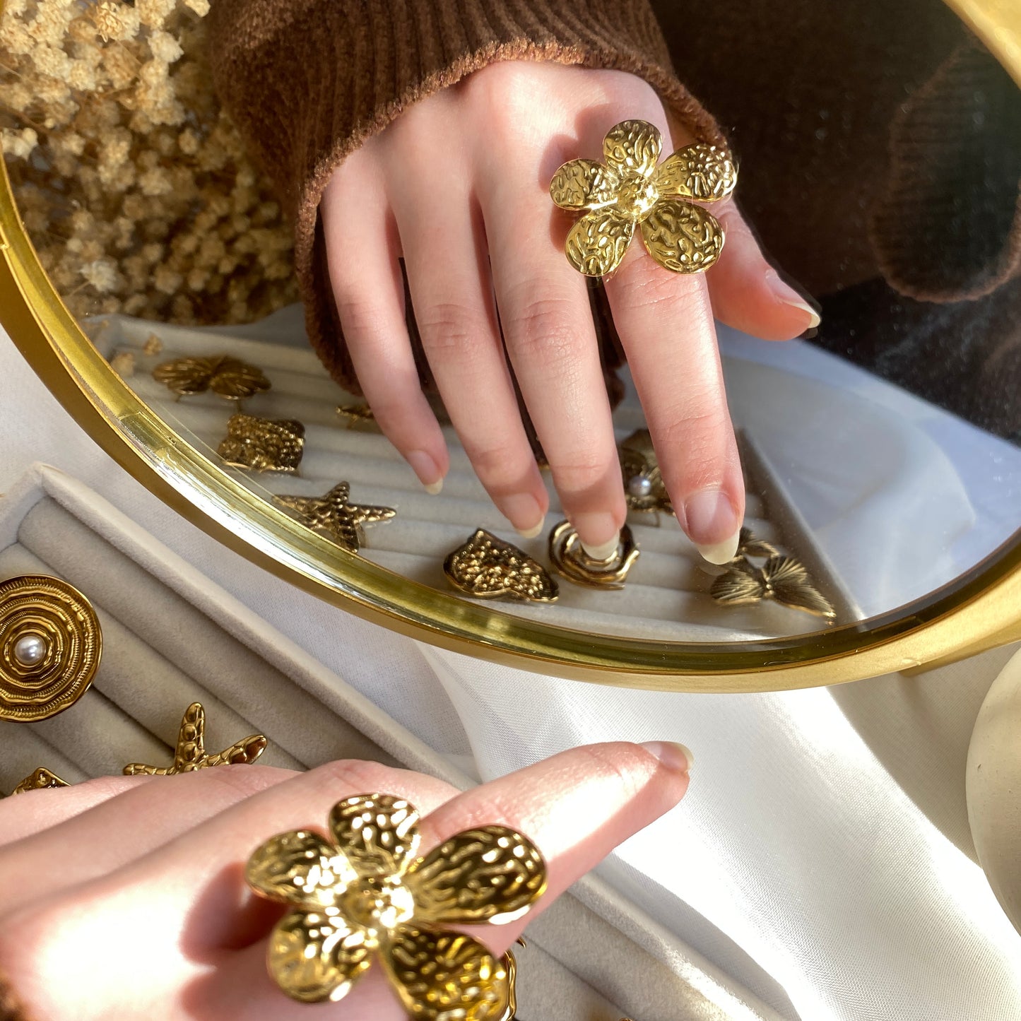 50373 Gold Plated Ring