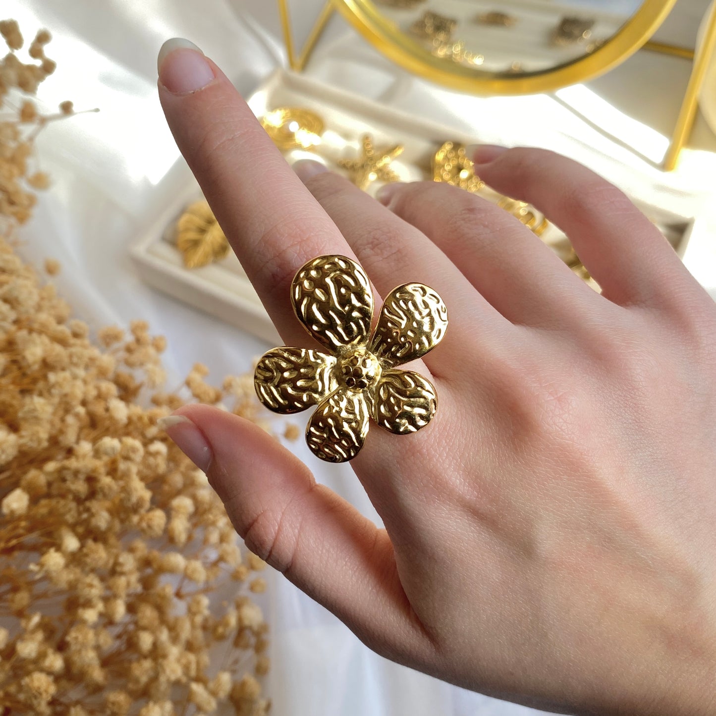 50373 Gold Plated Ring