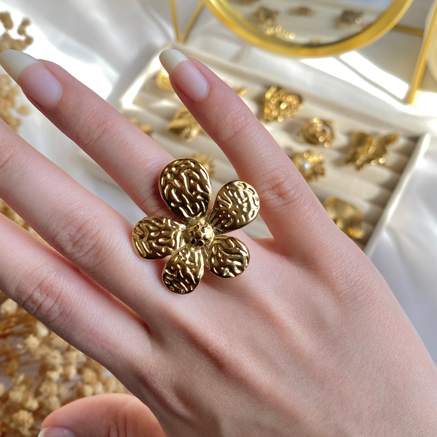 50373 Gold Plated Ring
