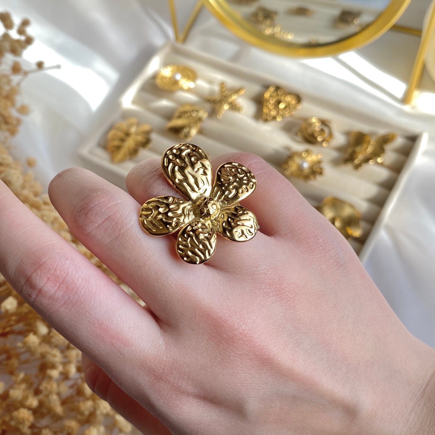 50373 Gold Plated Ring
