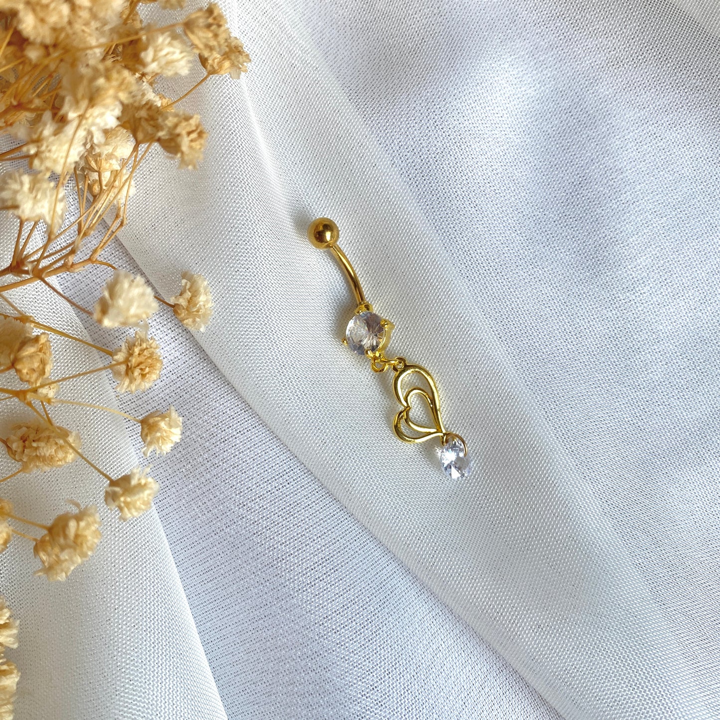 #00052 Copper Gold Plated Piercing