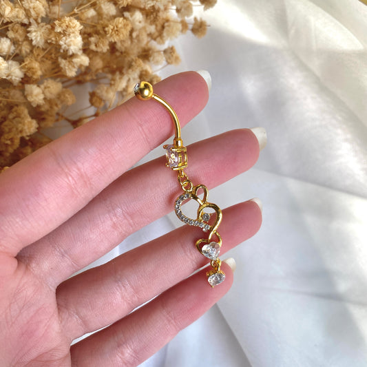 #00054 Copper Gold Plated Piercing