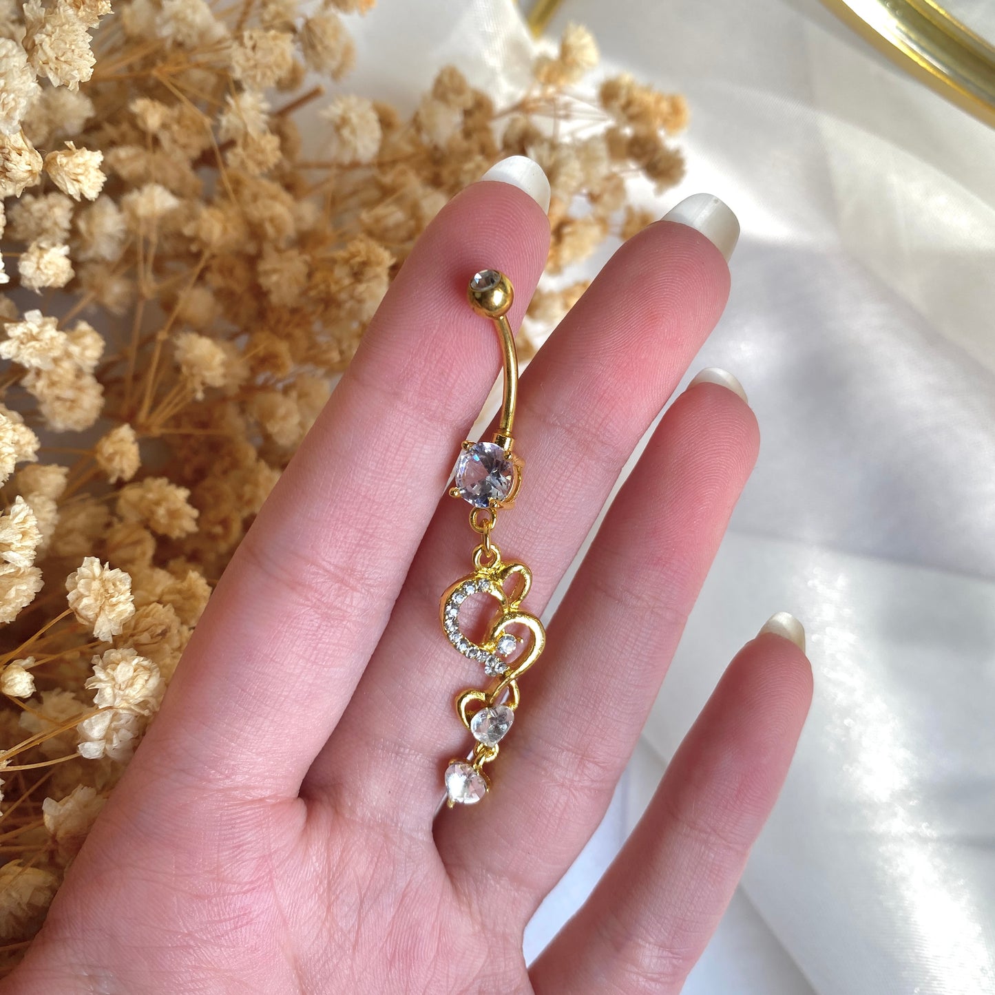 #00054 Copper Gold Plated Piercing