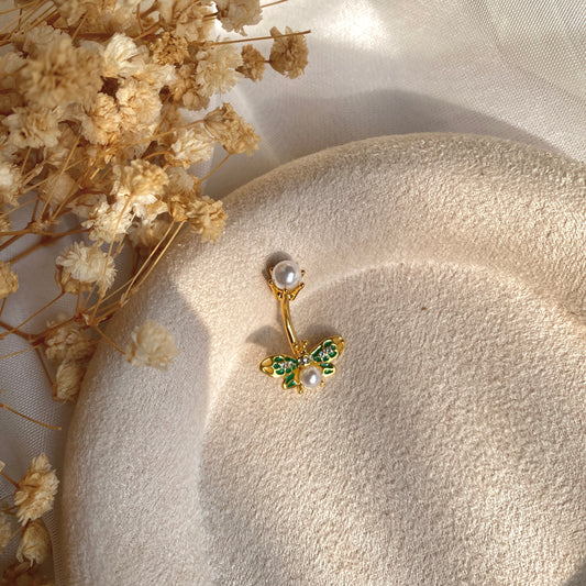#00057 Copper Gold Plated Piercing