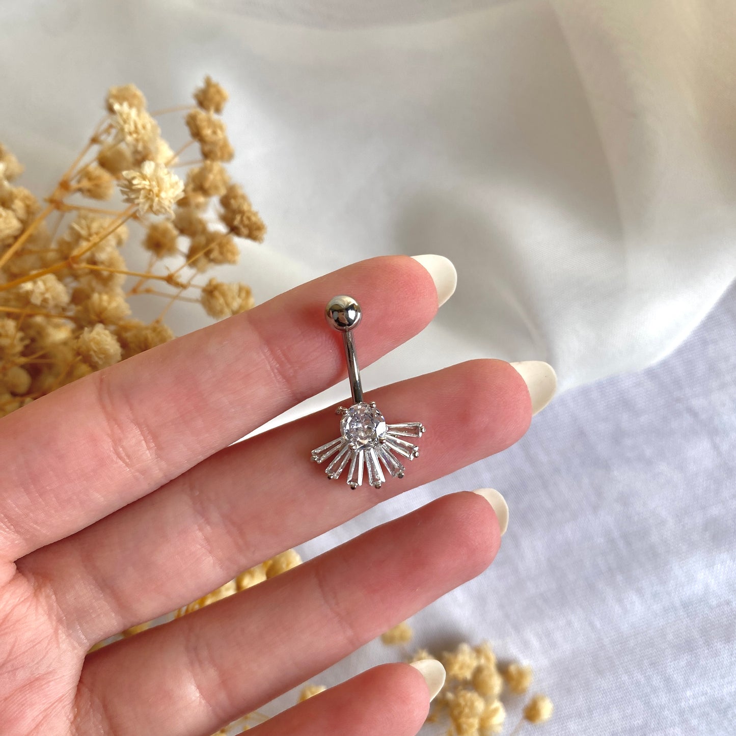 #00063 Copper Gold Plated Piercing