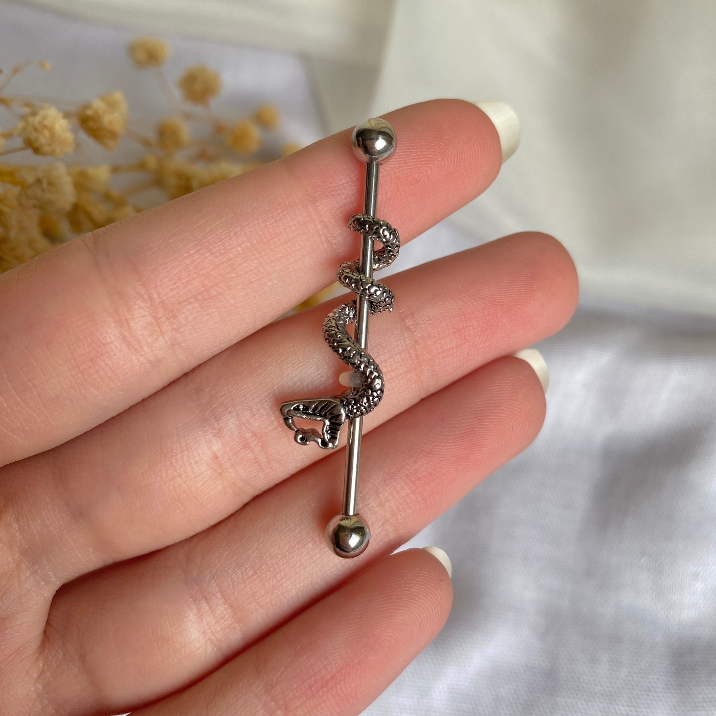 00091 Gold Plated Piercing