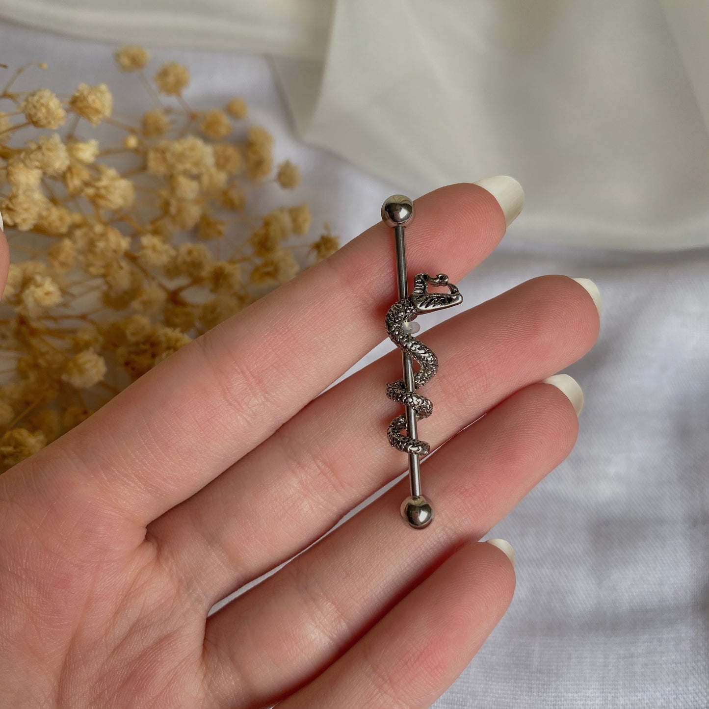 00091 Gold Plated Piercing