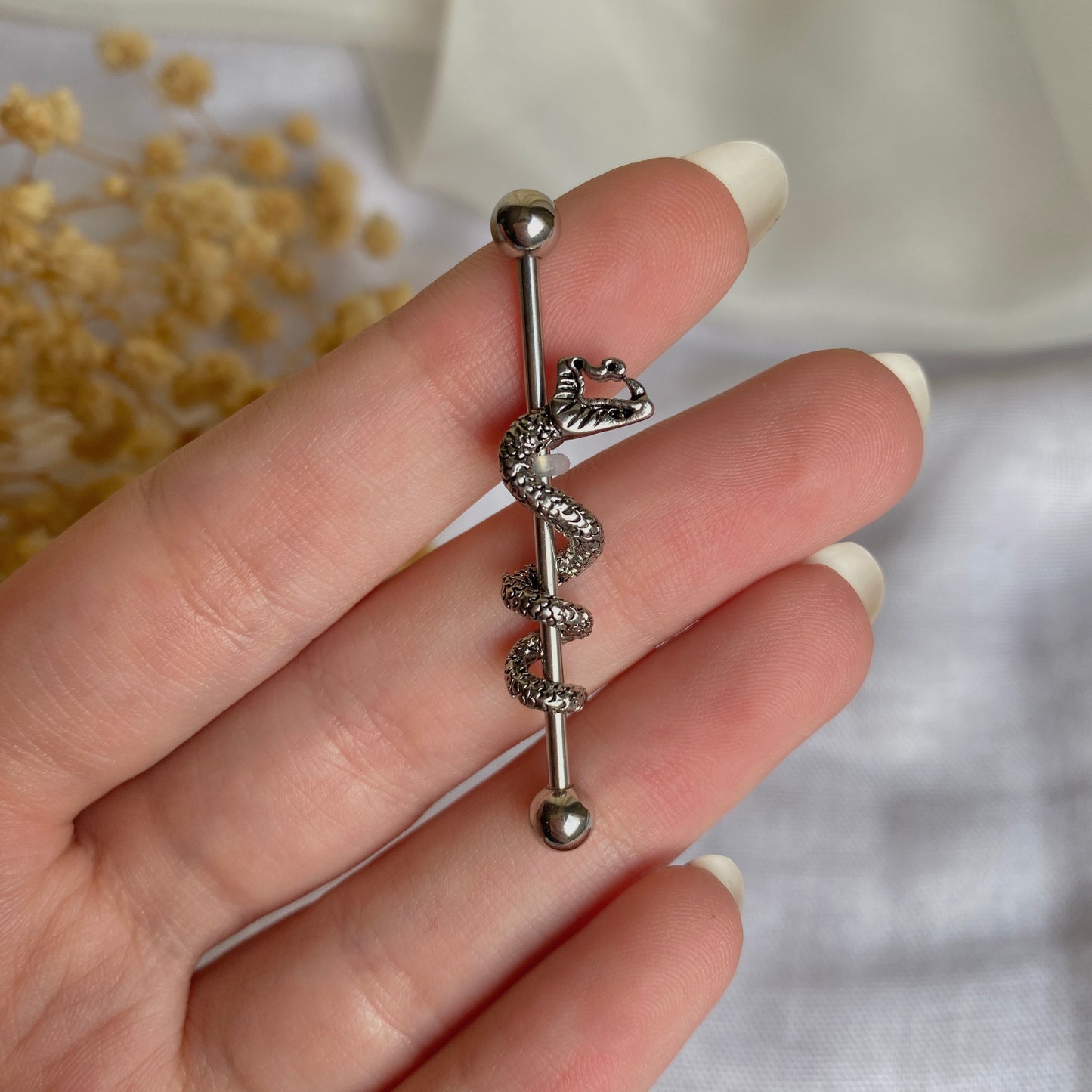 00091 Gold Plated Piercing